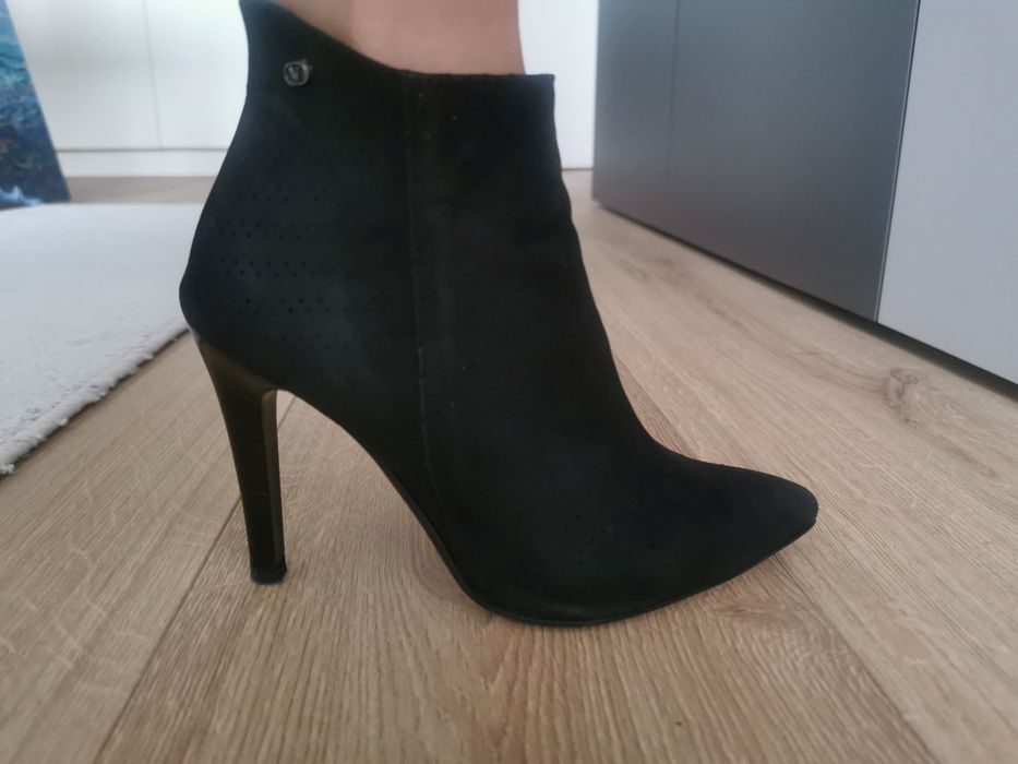 Półbuty botki kozaki damskie 36, 24cm wkładka