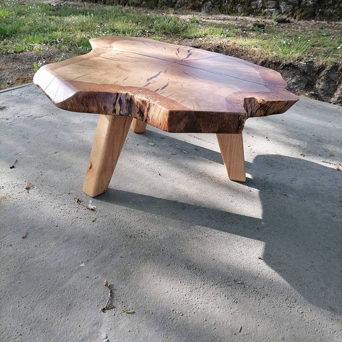 Mesa de centro carvalho natural