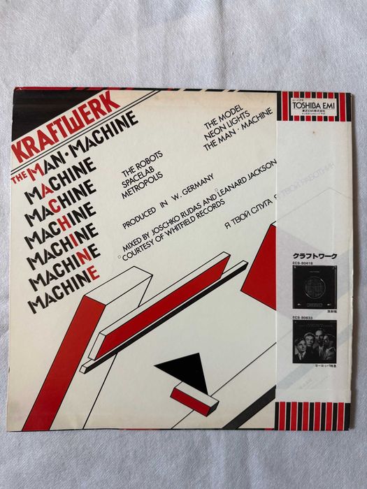 Kraftwerk – The Man‑Machine Japan Vinyl | ECS‑81083