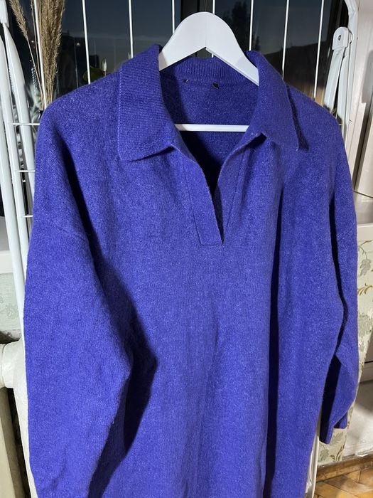 Тепла оферсайз сукня