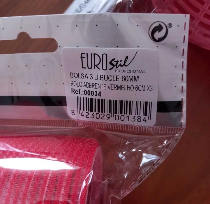 Rolos grandes para cabelo