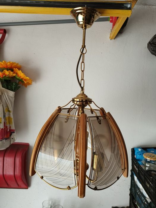 Lampa wisząca szkło