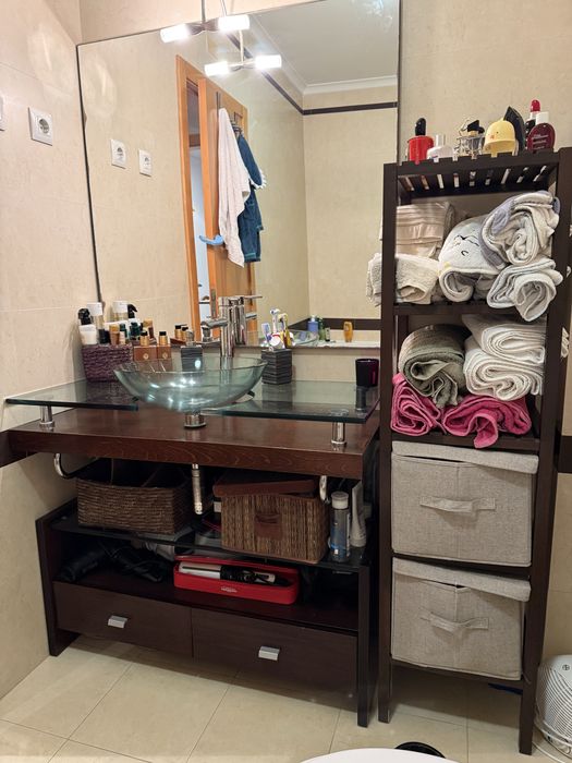 Conjunto móvel casa de banho/wc