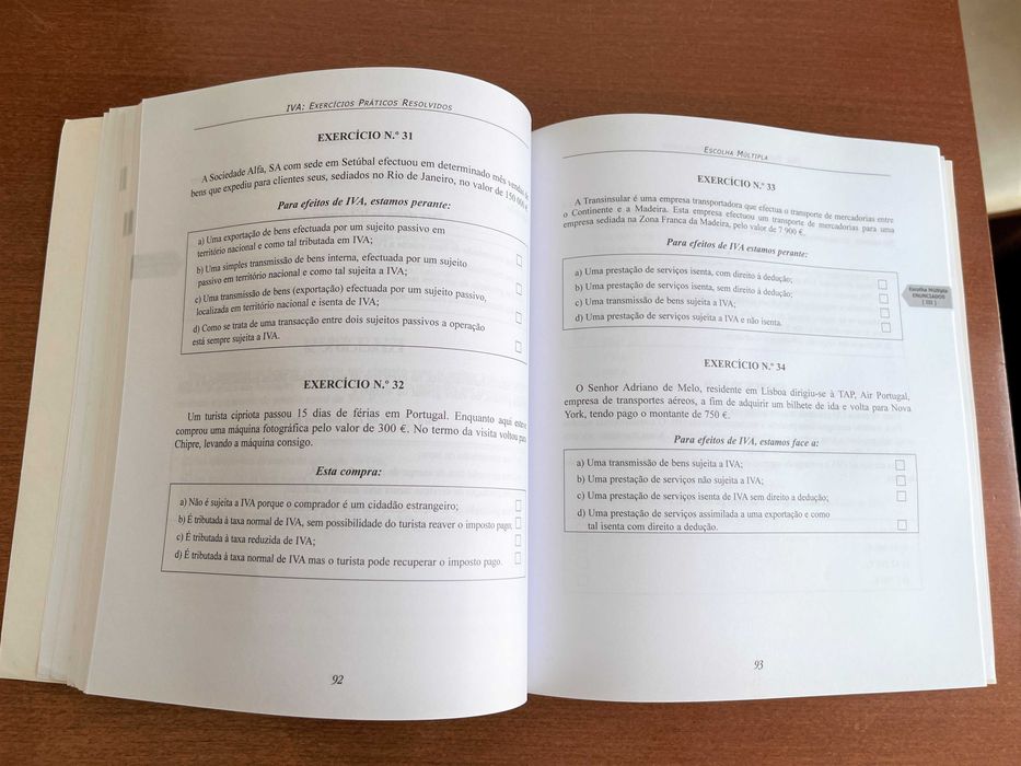 IVA - Exercícios Práticos Resolvidos