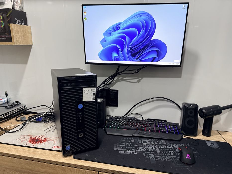 Ігровий пк Системний блок intel i5+16 ddr+ssd 256+MSI GTX 750 ti