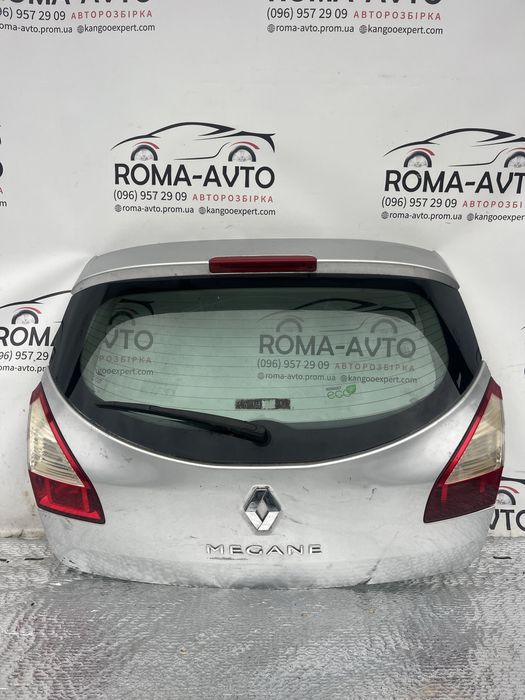 Кришка багажника Renault Megane ІІІ 2008-13рік. Ляда Меган 3 Хетшбек