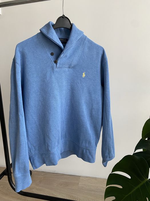 Niebieski sweter męski Ralph Lauren M