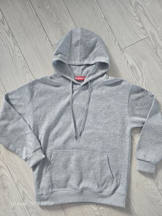 Bluza Supreme - Grey Logo - Stan Idealny
