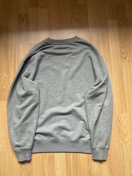 Bluza szara acne studios crewneck