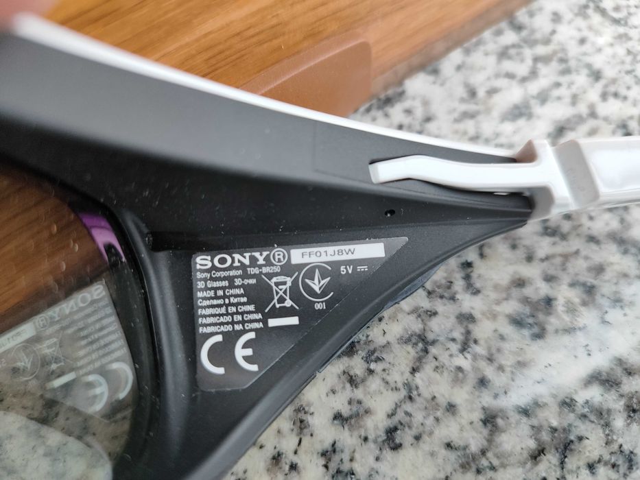 Okulary 3D Sony dwie sztuki