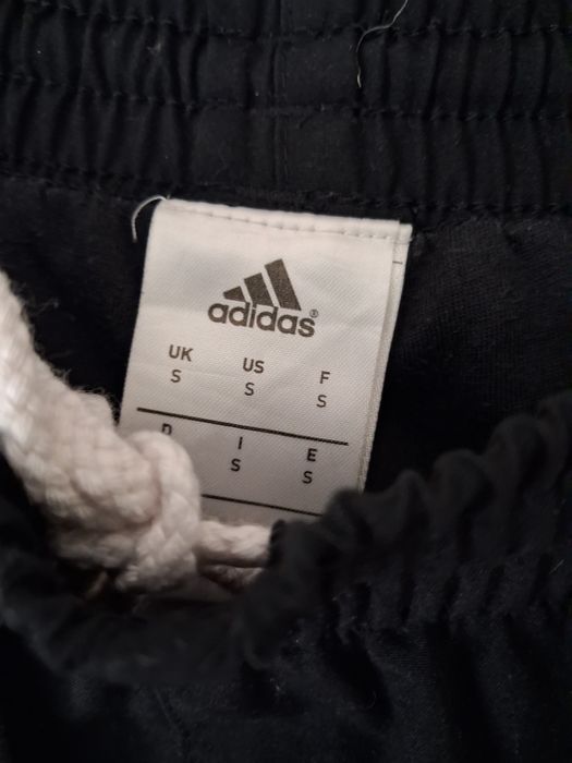 Czarne męskie spodnie Adidas