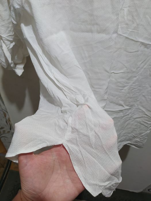 Bluzka koszulowa z koronką xl