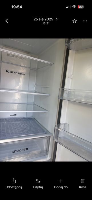 Lodówka Haier 2 latka