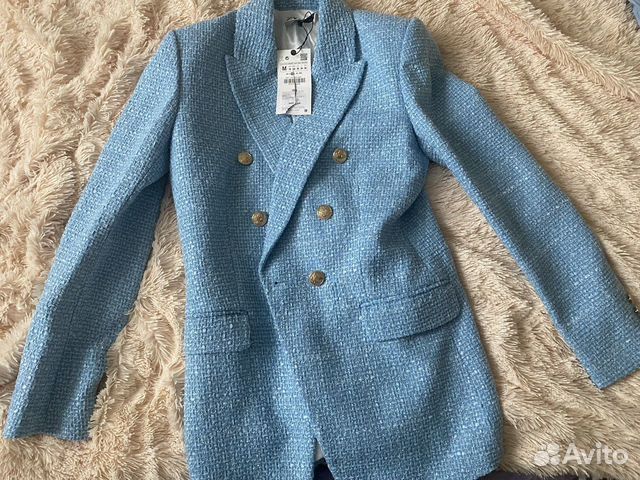 Пиджак Zara твидовый