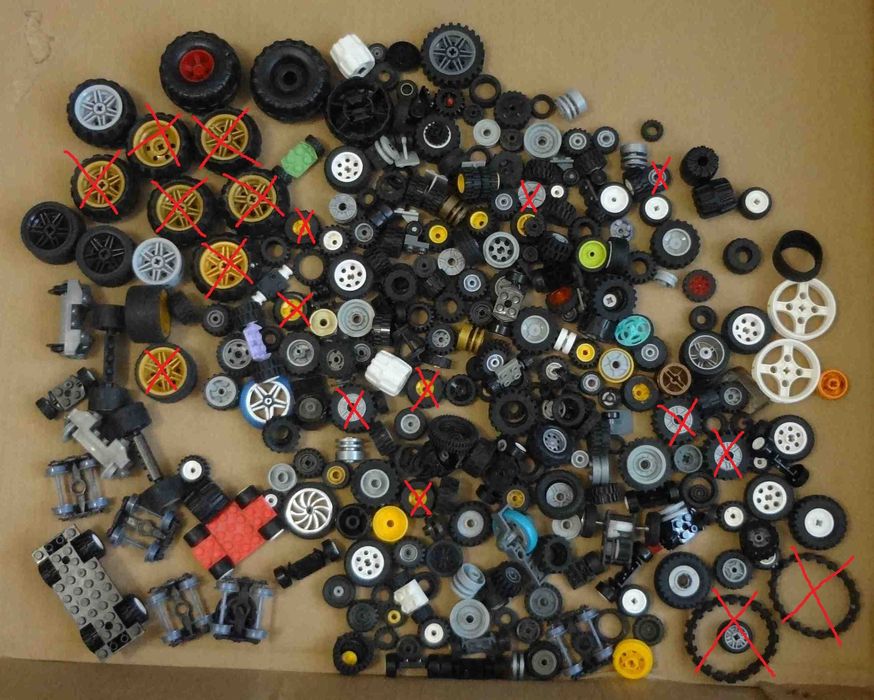 Колеса и резина к конструктору Лего, от 5грн, много