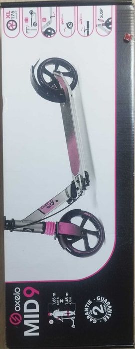 Trotinete Oxelo Criança (1,45m - 1,85m) dobrável, c/travão e descanso