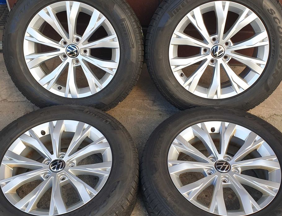 Alufelgi Volkswagen 17 5x112 7J ET 40 Felgi Montana Tiguan oryginalne