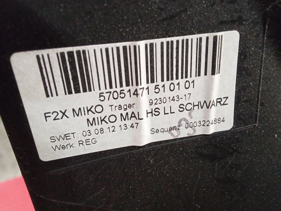 Apoio de Braço F000995 - BMW 1