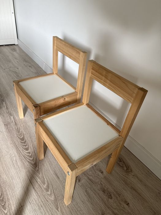 Stolik z krzesełkami Ikea LÄTT