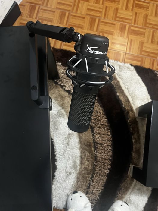 HyperX Quadcast S + Elgato Low Profile