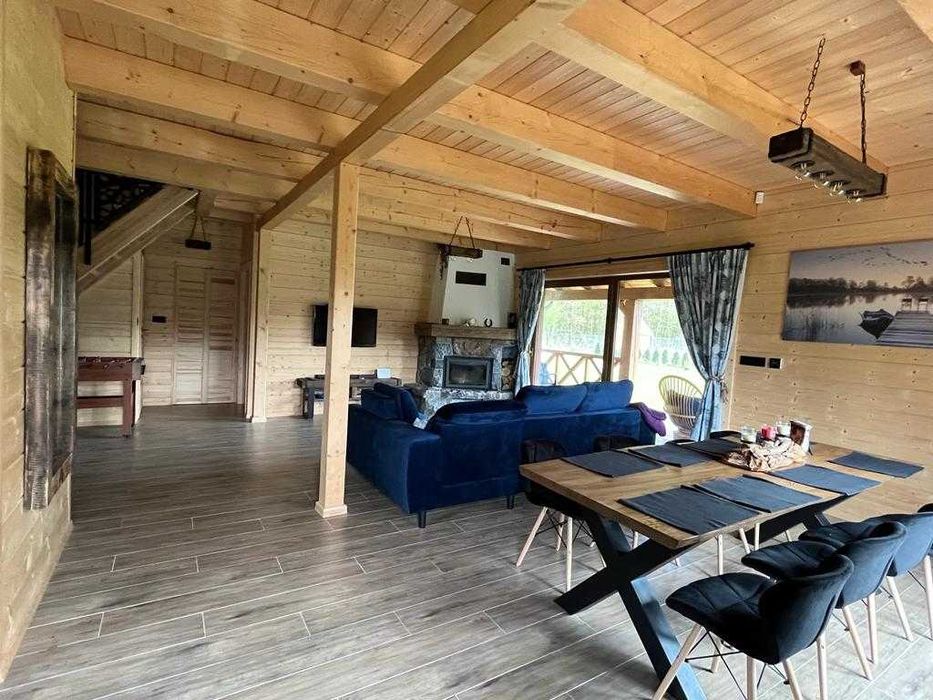 Wakacje  na Mazurach   . Dom 160m2 , sauna , jacuzzi kominek !