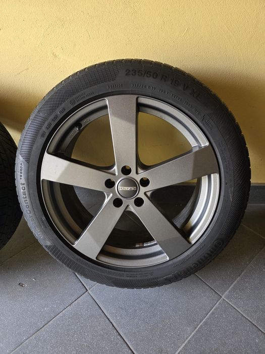 REZERWACJA Alufelgi Dezent  108x5 Et 45 19 Cali z oponami zimowymi  Continental