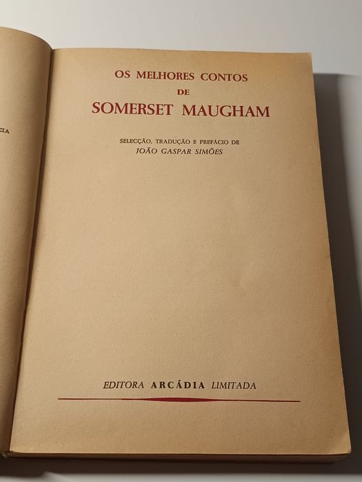 Os melhores contos de Somerset maugham