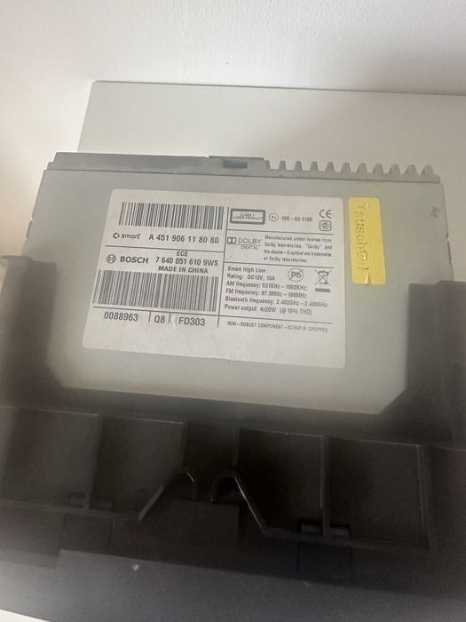 Auto rádio bosch Smart 451