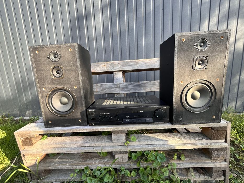 Zestaw stereo Sony F101R plus kolumny sony SS-A309