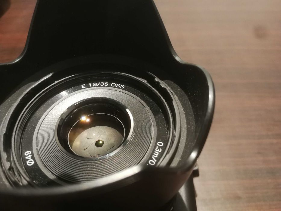 Obiektyw Sony E 35 f/1.8 OSS stabilizacja optyczna
