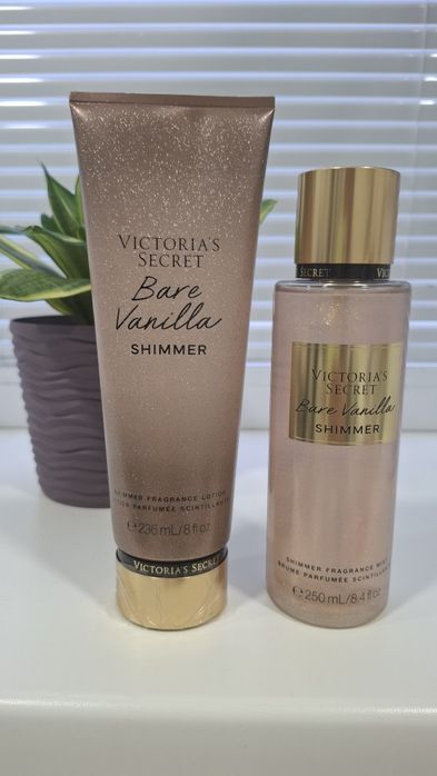 Парфюмированный набор для тела Victoria’s Secret Bare Vanilla Shimmer