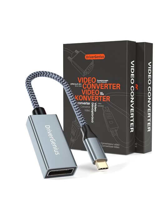 Kabel adaptera USB-C DriverGenius do HDMI 4K/30Hz (męski/żeński)