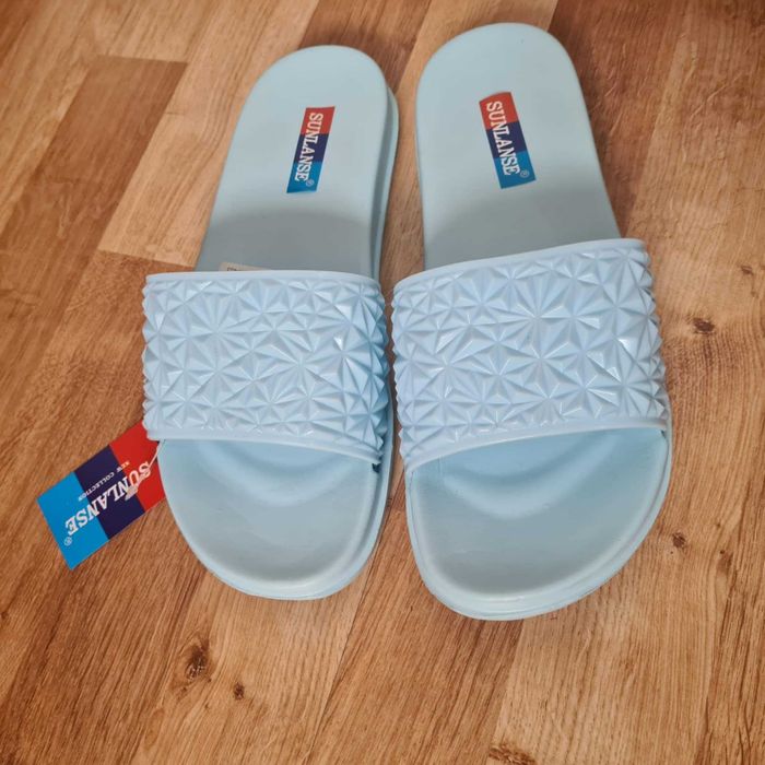 Sunlanse klapki basenowe plażowe damskie piankowe lekkie 40