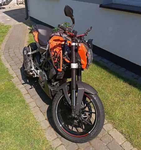KTM Duke 125 cm3 2014 r.  21000 km