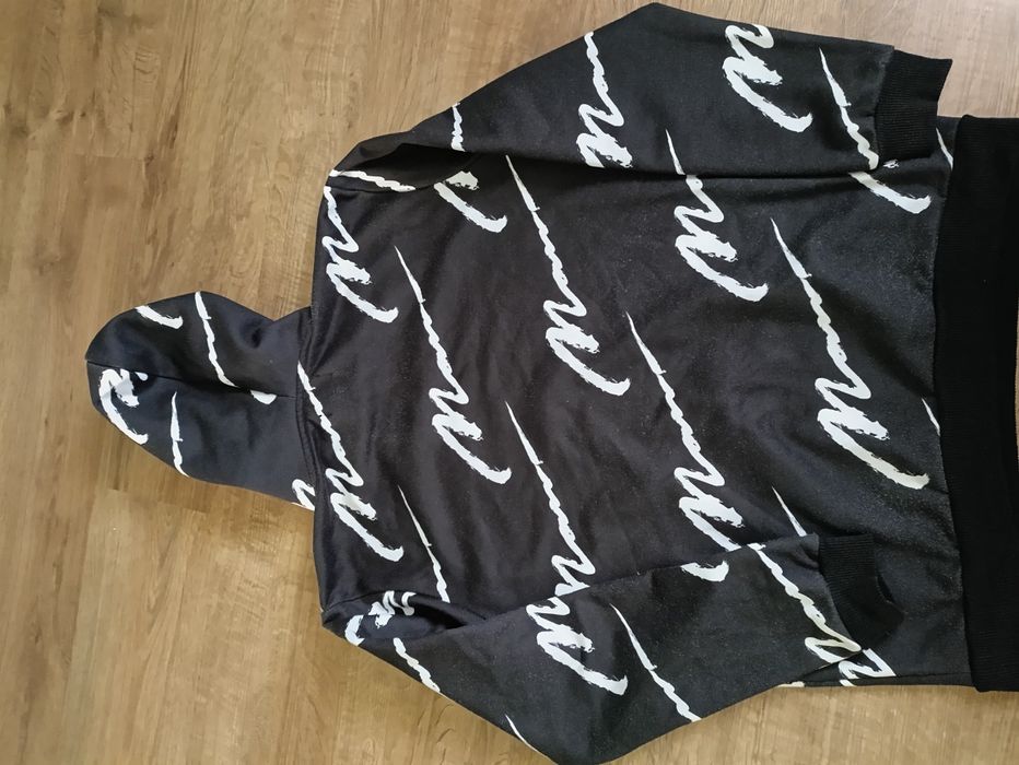Bluza męska czarna z kapturem boohooMAN roz S
