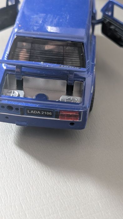 Іграшка дитяча автомобіль lada синій