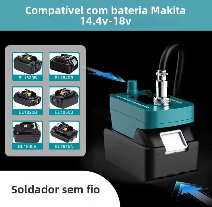 Ferro de Soldar a Estanho a Bateria