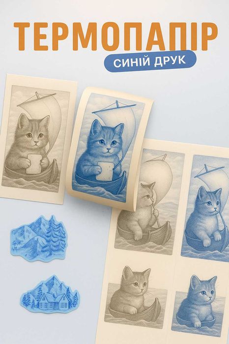 Розпродаж Додатково 25% знижка - Папір для міні принтера,термопринтера