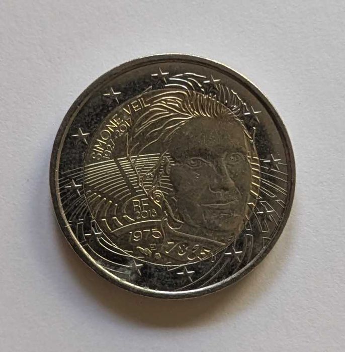 2€ Coin - France - 2018 - Simone Veil
