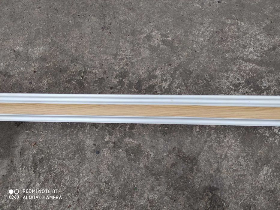 Карнизы на шторы алюминиевые двойные 2.2 м укомплектованные