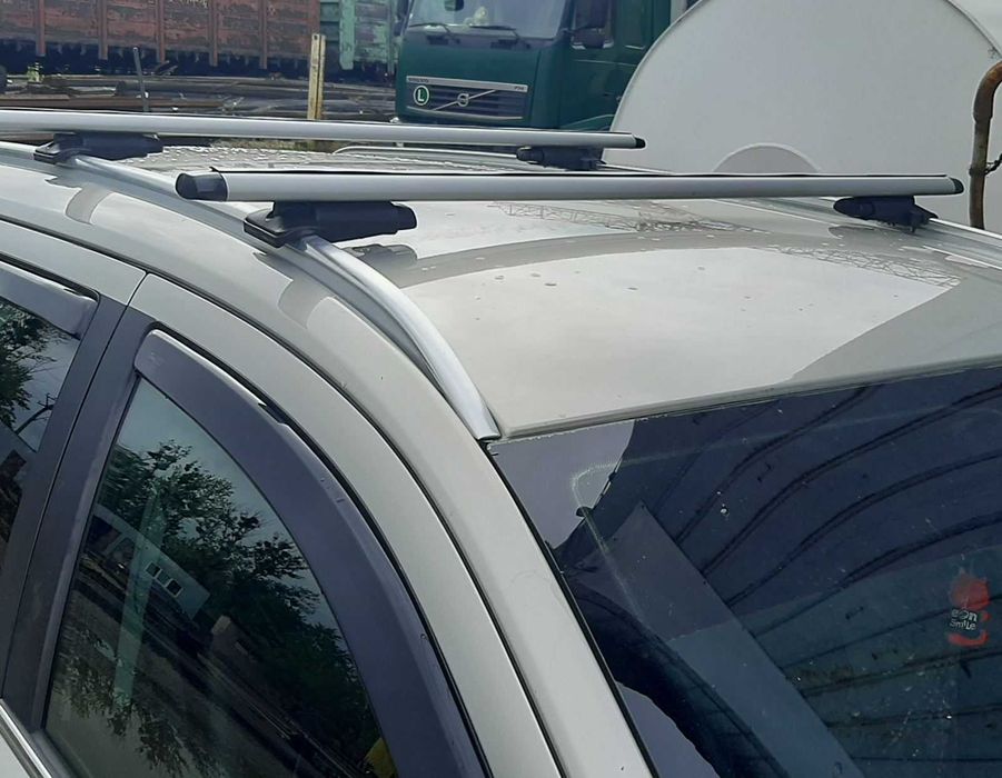 Алюминевые Аэродуги R9 - LX на рейлинги OPEL ASTRA H CARAVAN