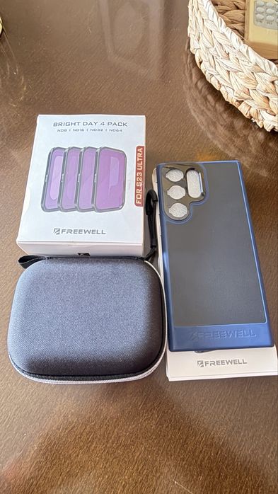 Estojo de dia 4 lentes e capa magnética FREEWELL