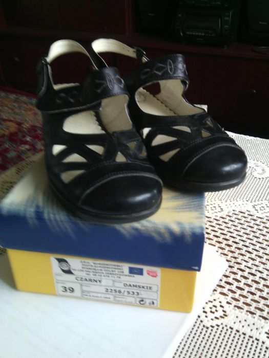 Buty letnie skorzane