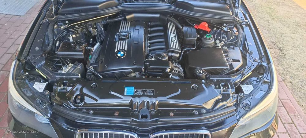 BMW E60 SILNIK 2.5 benzyna 2007 r. przeb. 278 tyś