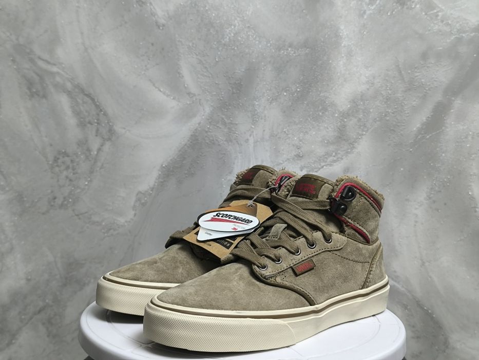 Нові Жіночі замшеві кросівки Vans всередині утепленні