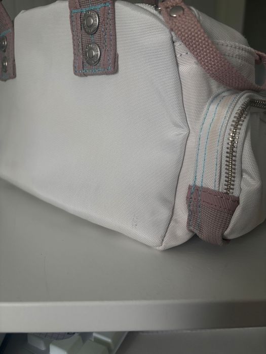 Сумка ggl біло-рожева