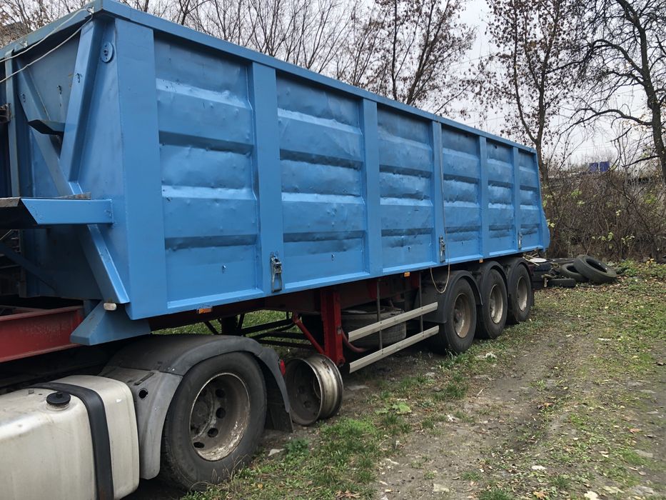 Напівпричіп зерновоз самосвал