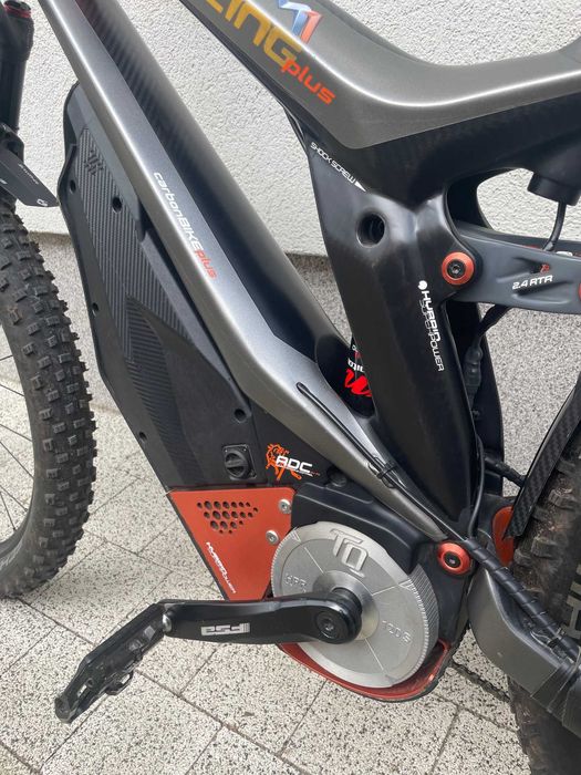 Spitzing Plus S-Pedelec e-bike MTB, rama L, moc 850W, 2xbateria 1050Wh