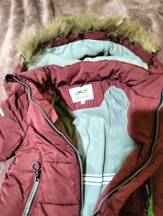 Зимова куртка на хлопчика 116 розмір.