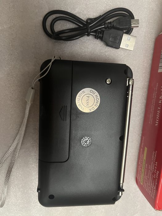 Радіо радіоприймач акумуляторне USB зарядне